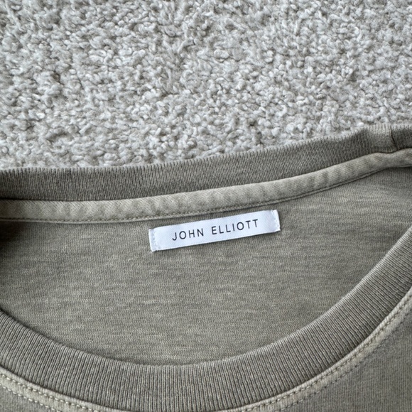 John Elliott - LS University Tee - Sage - Picture 2 of 3